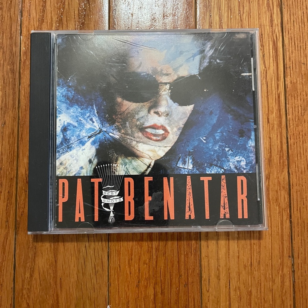 Source Unknown Pat Benatar CD - Black, Blue, Red Artwork